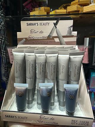 Tint de sombrancelha (Box c/24) cores que estiverem disponíveis