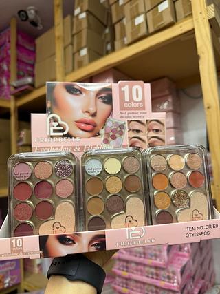 Paleta criarbelle 10 colors (box c/24)