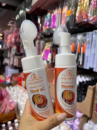mousse micelar vitamina c