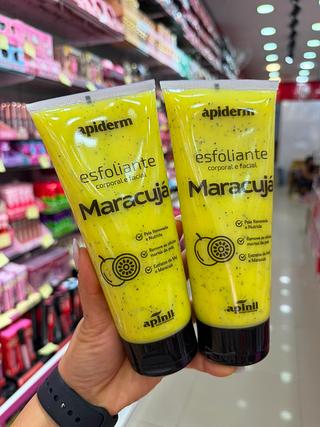 Esfoliante corporal e facial maracuja apiderm