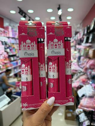 Loção e perfume Oasis super poderes