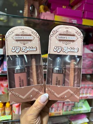 Kit gloss com lápis labial (Box c/12)
