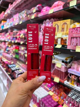 Lip oil candy morango
