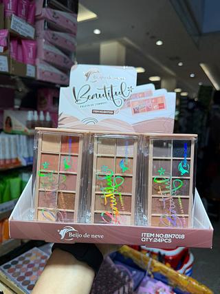 Paleta de sombras beautyful beijo de neve