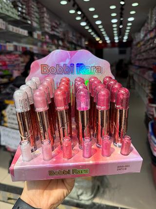 Lip gloss 2 em 1 sarah's beuty (box c/24) somente cores que estiverem disponíveis