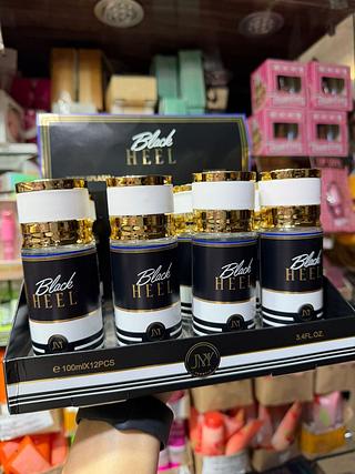 Body splash black heel (box c/12)