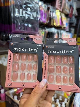 Unha nude claro Macrilan