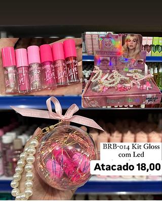 Kit gloss com led (box c/6)