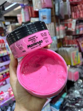 Esfoliante de morango