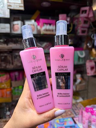 Serum capilar glow lua e neve