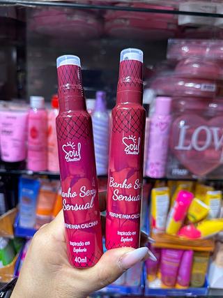 Perfume de calcinha banho sexy sensual