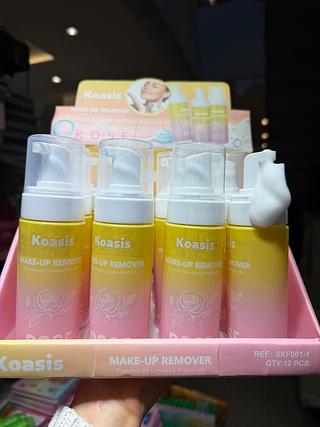 Espuma de limpeza rose koasis