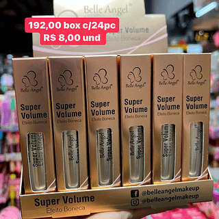 MASCARA DE CILIOS BELLE ANGEL(BOX C/24)