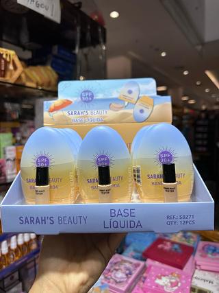 Base líquida com filtro solar spf30+ (Box c/12) cores que estiverem disponíveis