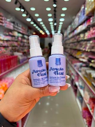 Perfume de cabelo super poderes atração fatal