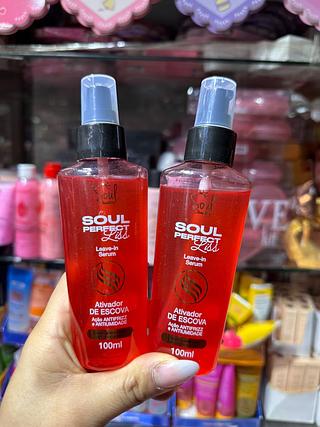 Ativador de escova leave-in