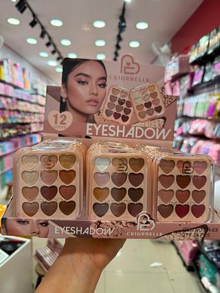 Paleta de sombras eyeshadow criarbelle (box c/24)