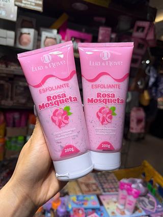 Esfoliante corporal rosa mosqueta lua e neve