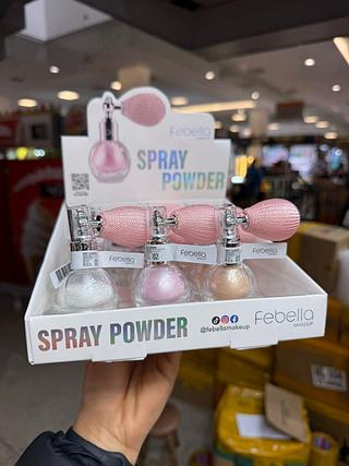 Spray iluminador febella ( somente cores que estiverem disponíveis)