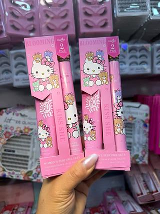 Kit perfume + protetor solar 60 hello litty