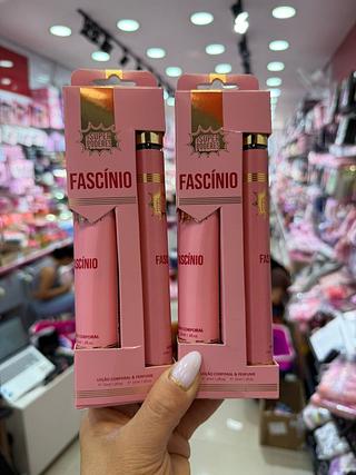 Loçao e perfume Fascinio super poderes