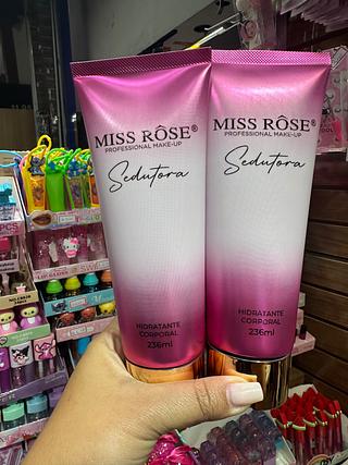 Hidratando corporal sedutora miss rose