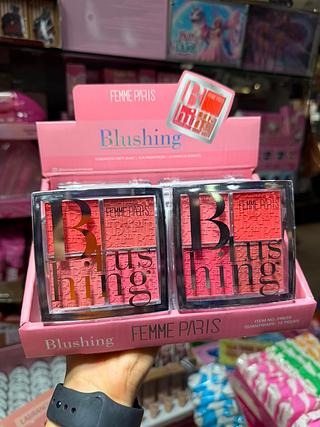 Quarteto de blushing femme paris (box c/12)