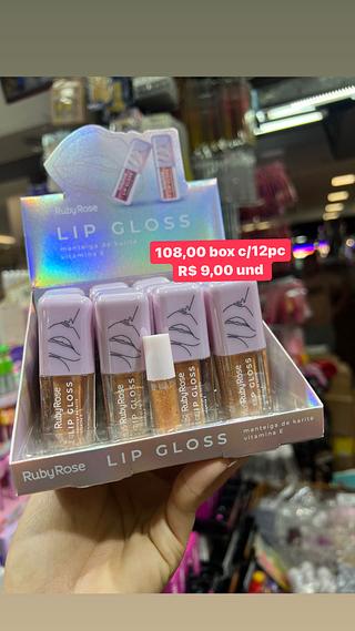 Lip gloss Ruby rose ( BOX C/12)