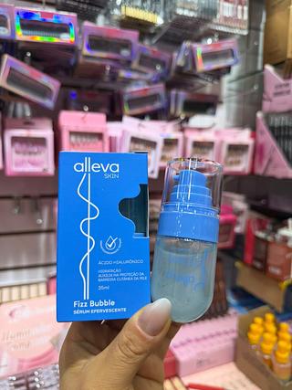 Serum facial alleva ácido hialurônico