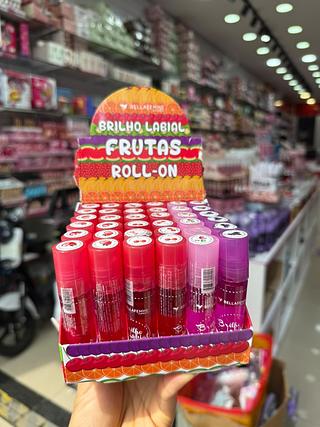 Brilho labial bellafeme (box c/36) somente cores que estiverem disponíveis