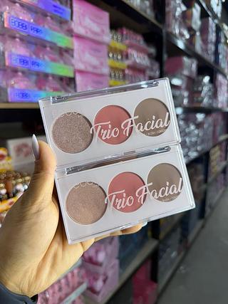 Paleta blush/ contorno / iluminador febella