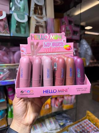 Batom hello mini matte (box c/24)