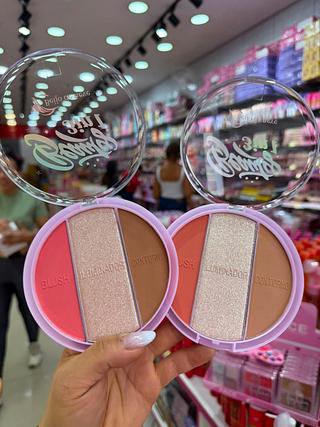 Paleta 3 em 1 beuty beijo de neve
