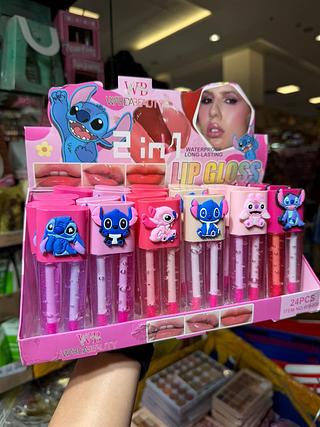 Lip gloss 2em1 stich beuty (box c/24)