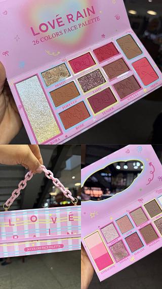 Paleta love rain 26 cores