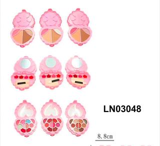Kit maquiagem infantil lua e neve (box c/12)