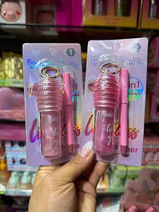 Lip gloss c/ lápis (Box c/12)
