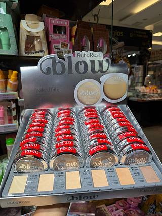 Pó baked filter blow ruby rose( box c/36) cores que estiverem disponíveis tons medios