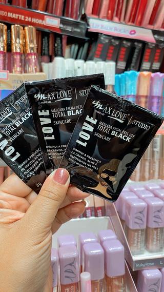 Máscara facial sache Black ( Box c/60)