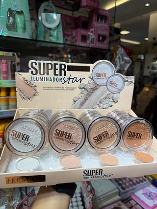 Super iluminador star (box c/24 pcs somente cores que estiverem disponíveis)