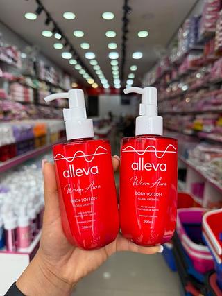 Hidratante corporal warm aura alleva 200ml