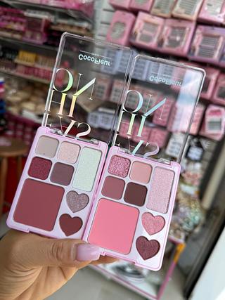 Blush com sombra