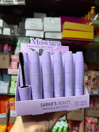 MASCARA DE CÍLIOS SARAH'S BEAUTY (BOX C/24)