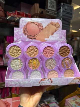 Paleta de iluminador subtle labranche (box c/24)