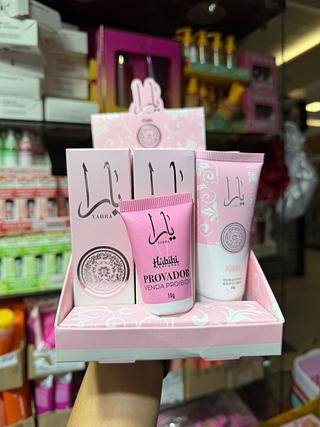 Hidratando mãos e corpo yahra (Box c/12)