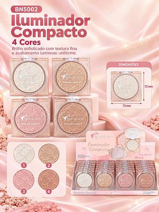 Iluminador compacto beijo de neve (box c/24) somente cores que estiverem disponíveis