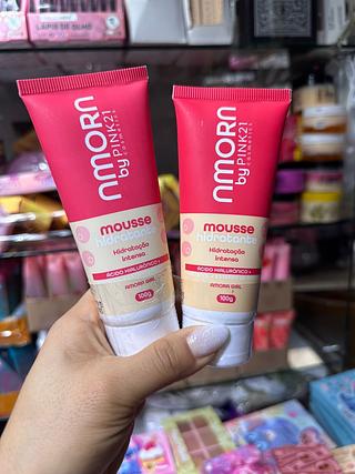 Mousse hidratante corporal amora girl pink21