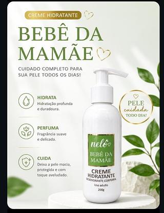Hidratante corporal bebe de mamae