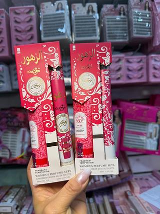 Kit perfume + protetor solar 60 candy