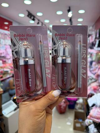 Kit lip gloss + batom bobbi rara (box c/24) somente cores que estiverem disponíveis